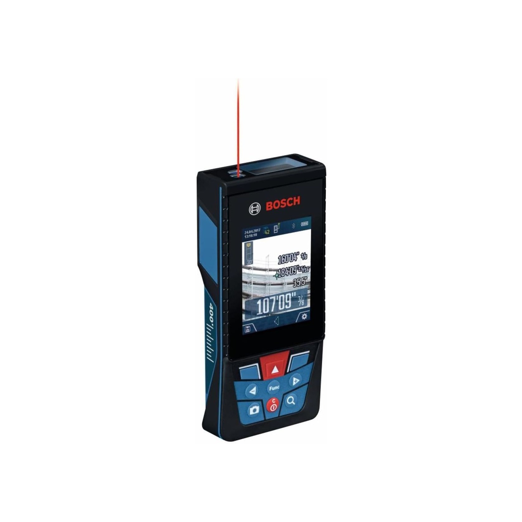 Bosch BLAZE GLM400CL outdoor laser measure with camera viewfinder