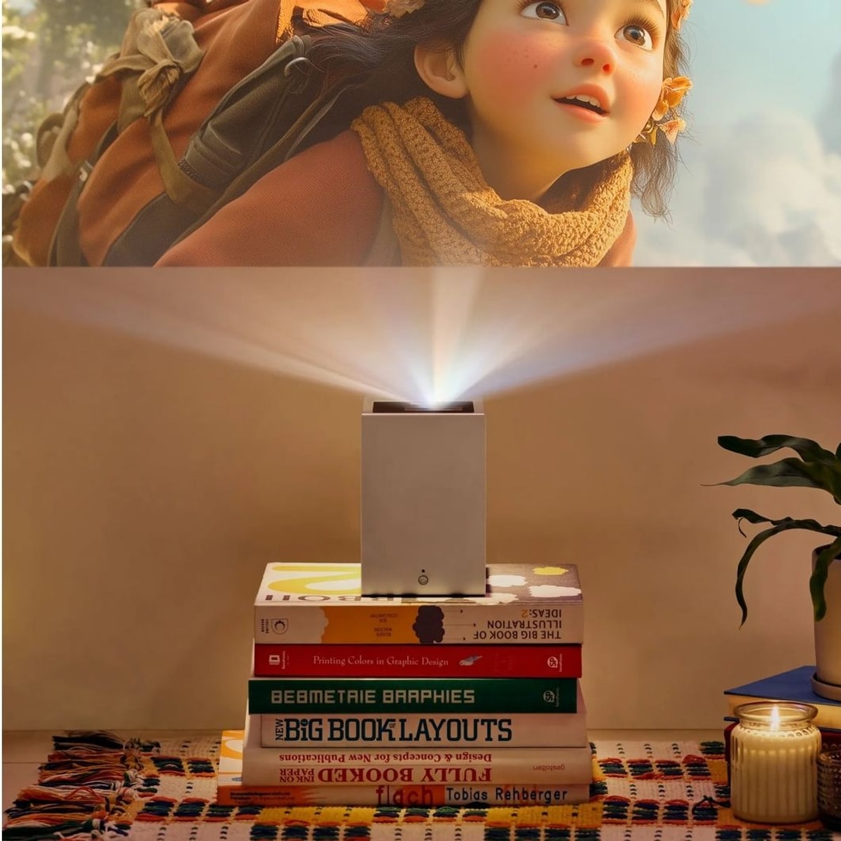 LG CineBeam S mini ultra short throw projector