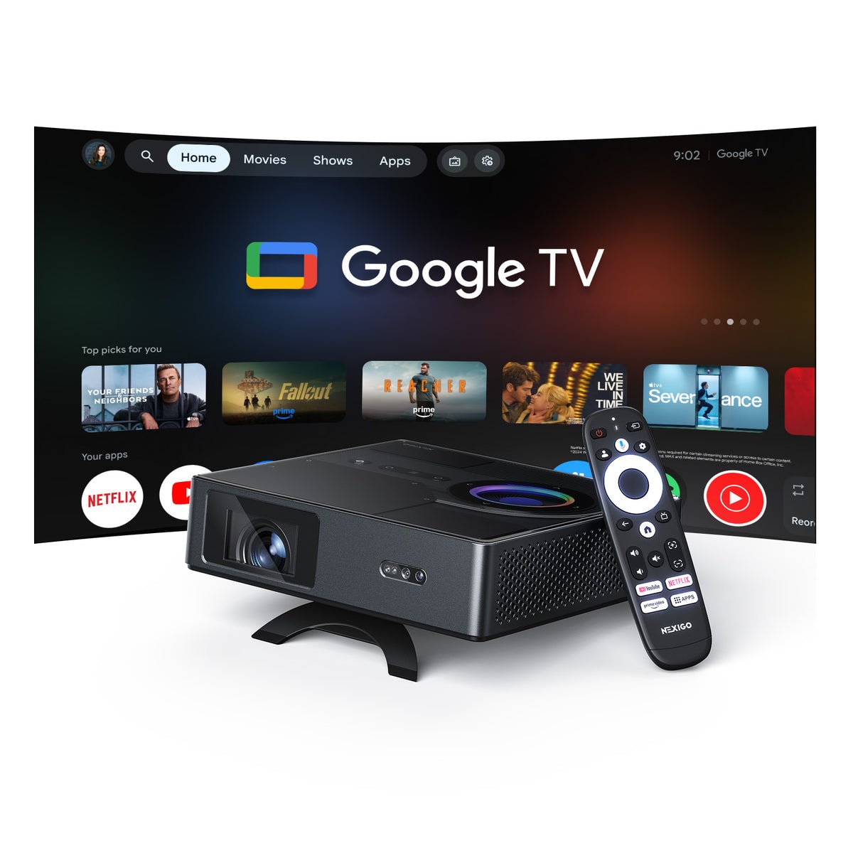 NexiGo Nova Mini portable laser projector